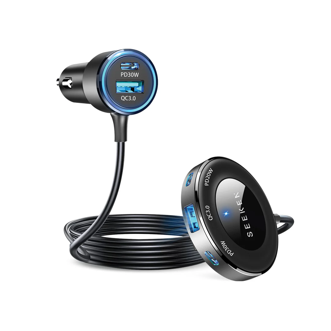 SEEKEN MULTI PORT 98W FAST CAR CHARGER