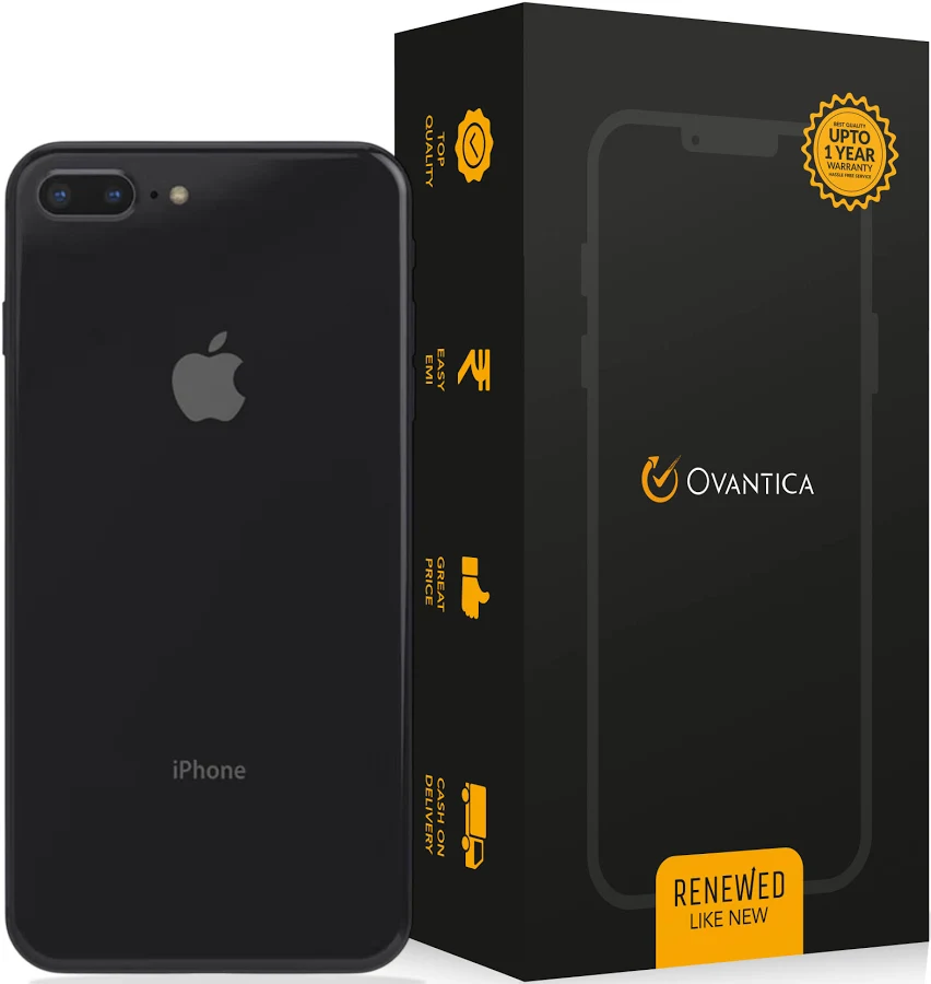Apple iPhone 8 plus 64GB Grey by Ovantica