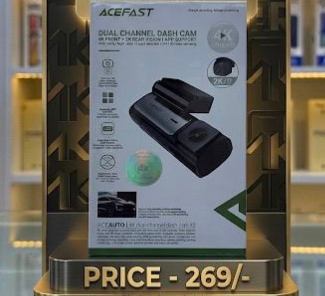 ACEFAST Dual Channel Cam
